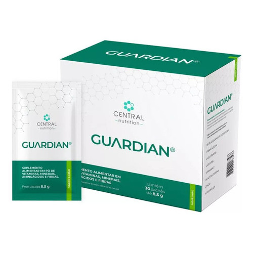 Guardian Prebiótico 8,5g 30 Sachês Central Nutrition Sabor Limão