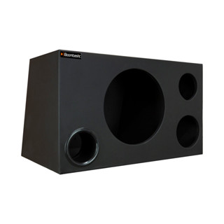 Caixa trio 1x12 45 litros com divisória - duo super bass em Oferta na Shopee