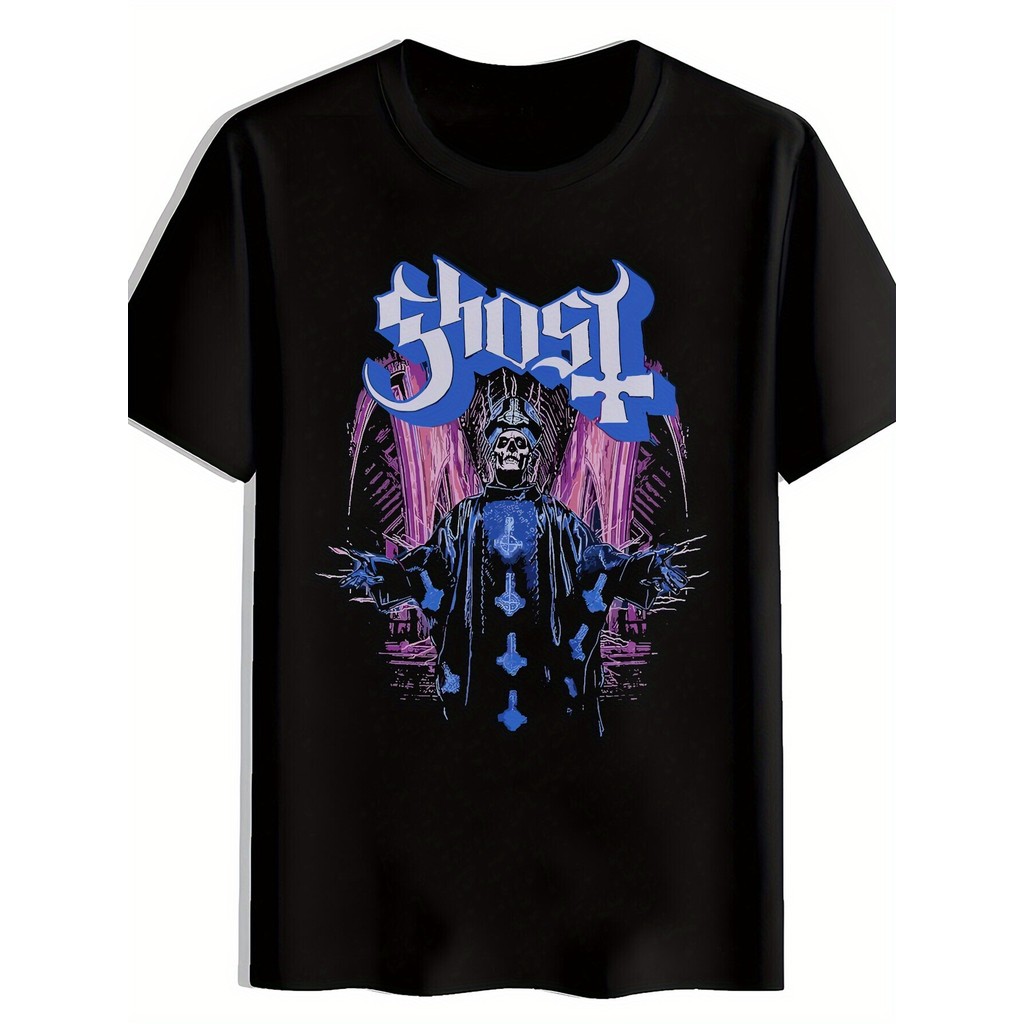 Camiseta Unissex Premium Plus size Camiseta Ghost Básica Oversized 100% Algodão Confecção Própria