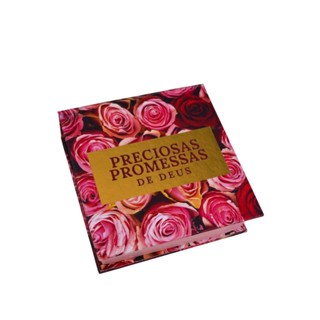 Preciosas Promessas De Deus | Caixinha De Promessas | ROSAS em Oferta na Shopee