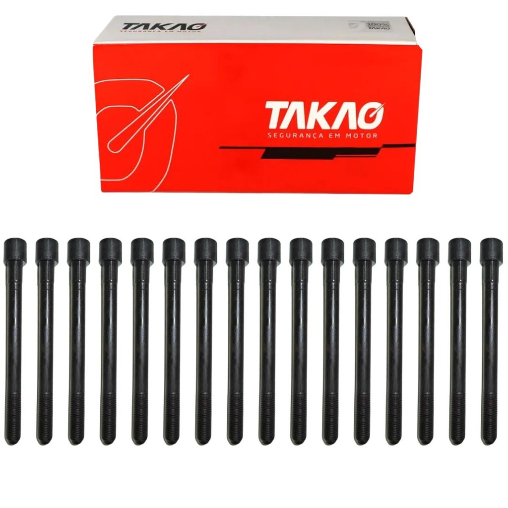 Parafuso Cabeçote (Jg) Stratus 2.5 24V 1996 A 2001 / Pajero 3.5 24V 1997 A 1999 / Eclipse 3.0 24V 1999 A 2004