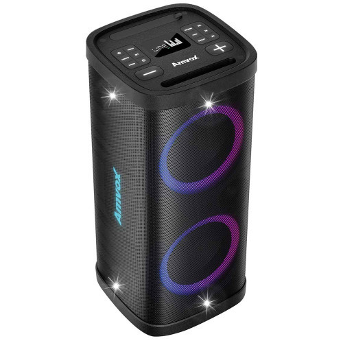 Caixa de Som Amplificada Amvox ACA 1200 Party Vox Elite 1200W em Oferta na Shopee