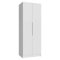 Guarda-Roupa Modulado 2 Portas 2 Gavetas 4 Prateleiras Branco Neo Madesa