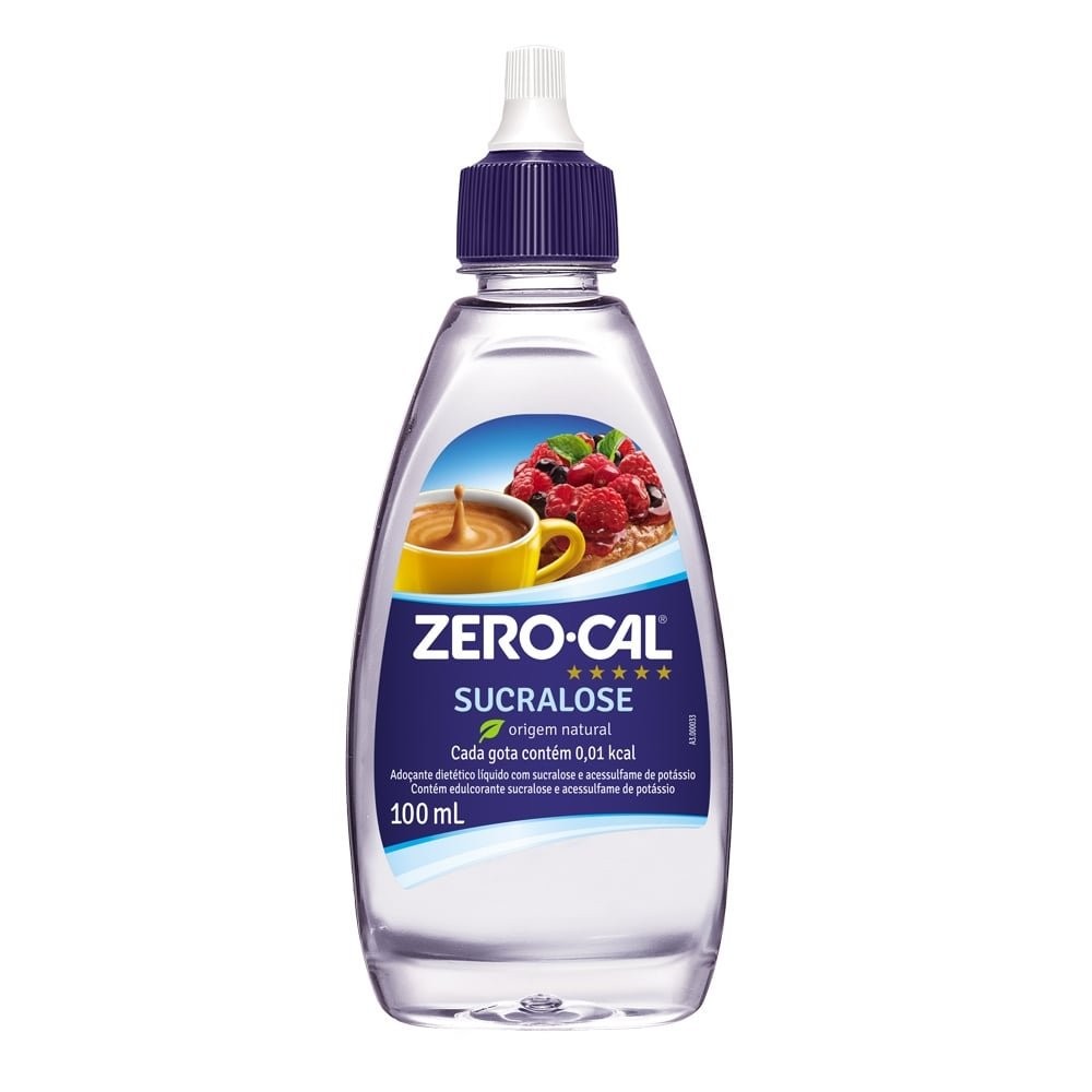 Adoçante Zero-Cal Sucralose Líquido 100ml
