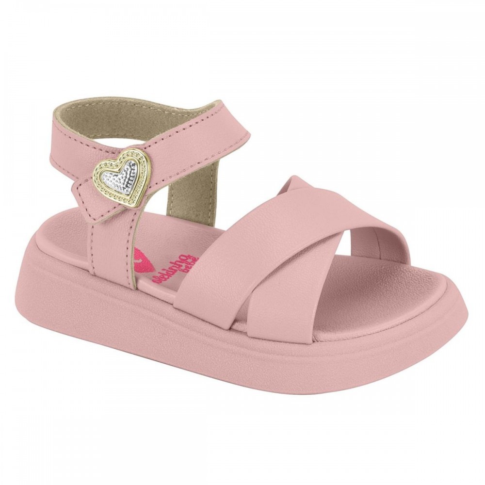 Sandália Baby Molekinha Tiras Dupla Fechamento Em velcro 2733.111