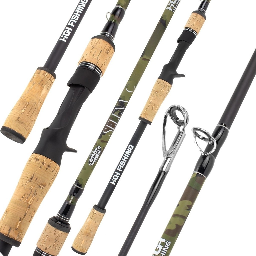 Vara Selena Albatroz C602 Camuflada 1,80mts 20lbs Cast 20g