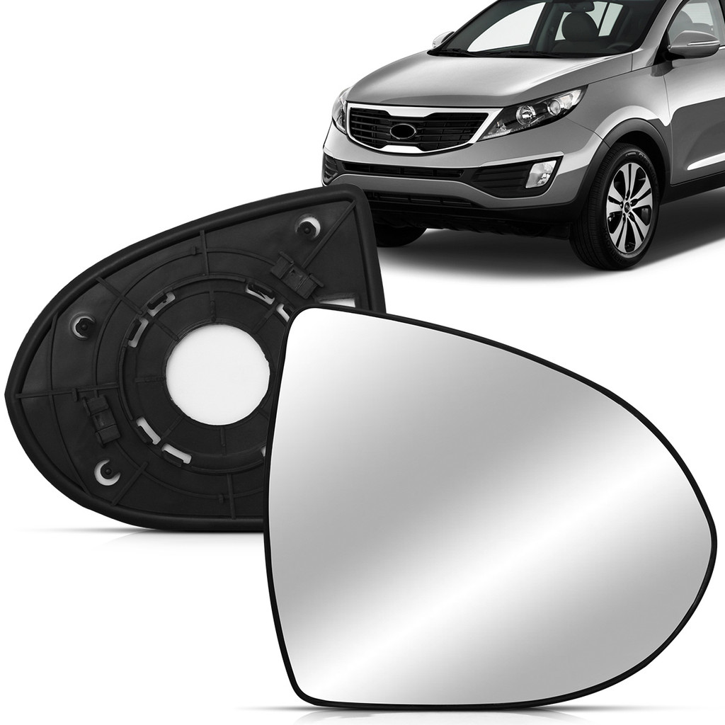 Lente Espelho Retrovisor Sportage 2011 2012 2013 2014 2015 2016