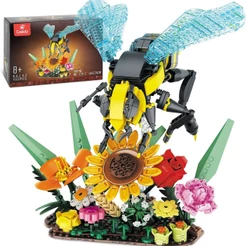 Blocos De Montar Insetos Flores e Abelha 750 Peças - Castela