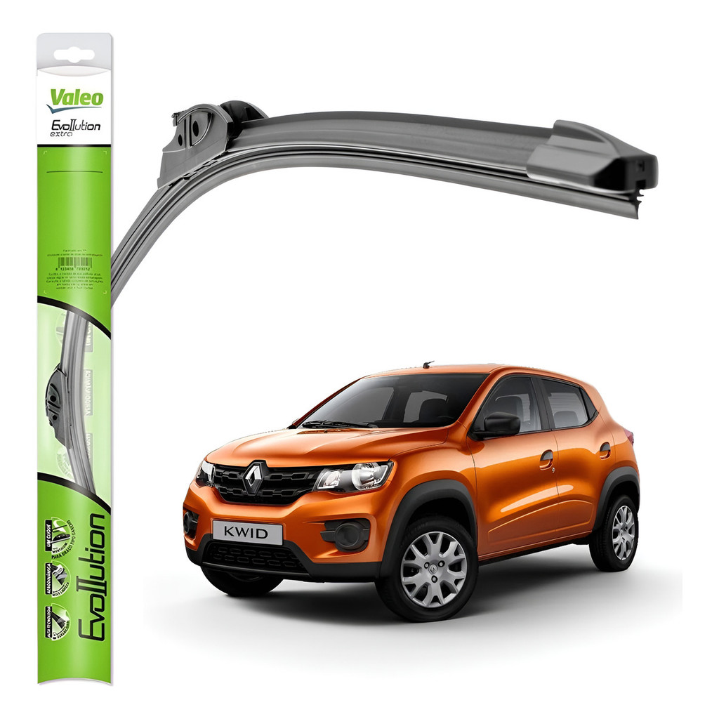 Palheta Limpador Parabrisa Valeo Kwid 2017 A 2025 em Oferta na Shopee