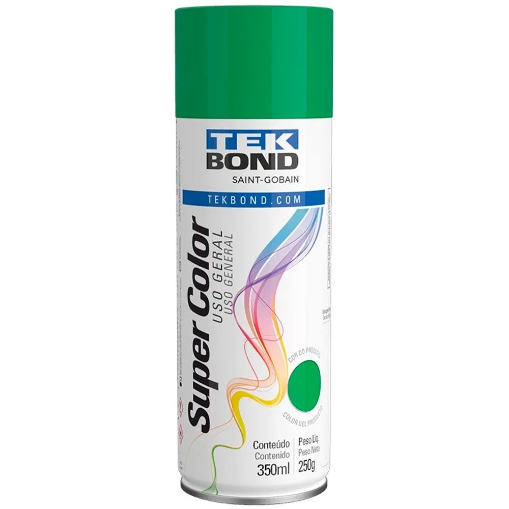Tinta Spray Tekbond Uso Geral Verde 350ml