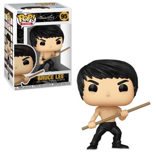 Boneco Funko Pop! Icons - Bruce Lee com Bastão Bo em Oferta na Shopee