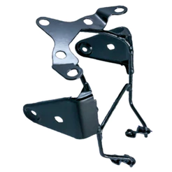 Suporte do Farol Aranha Honda CG Titan 150 2004 a 2008 Reforçado Preto Pro Tork
