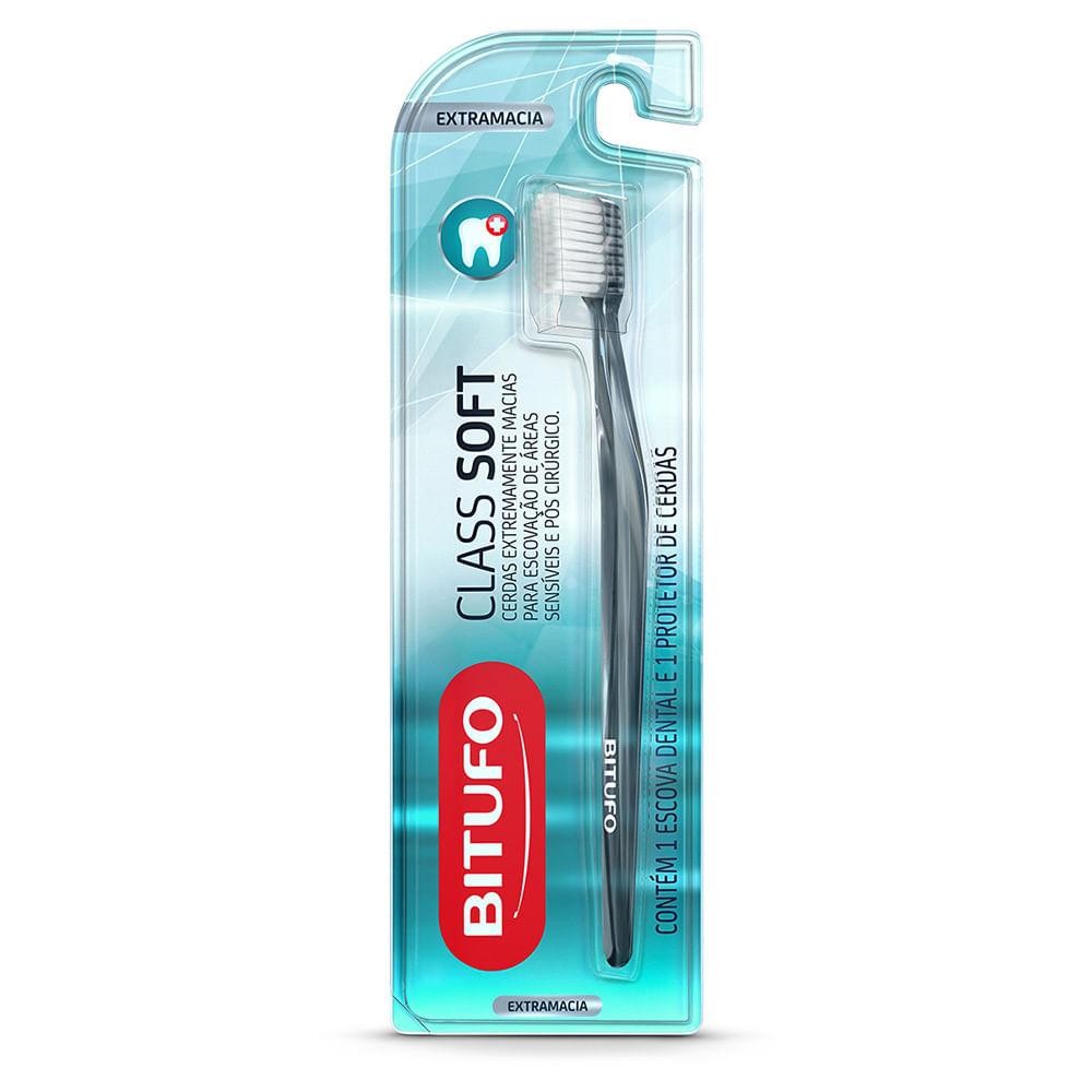 ESCOVA BITUFO DENTAL CLASS SOFT COM 1 EXTRAMACIA em Oferta na Shopee