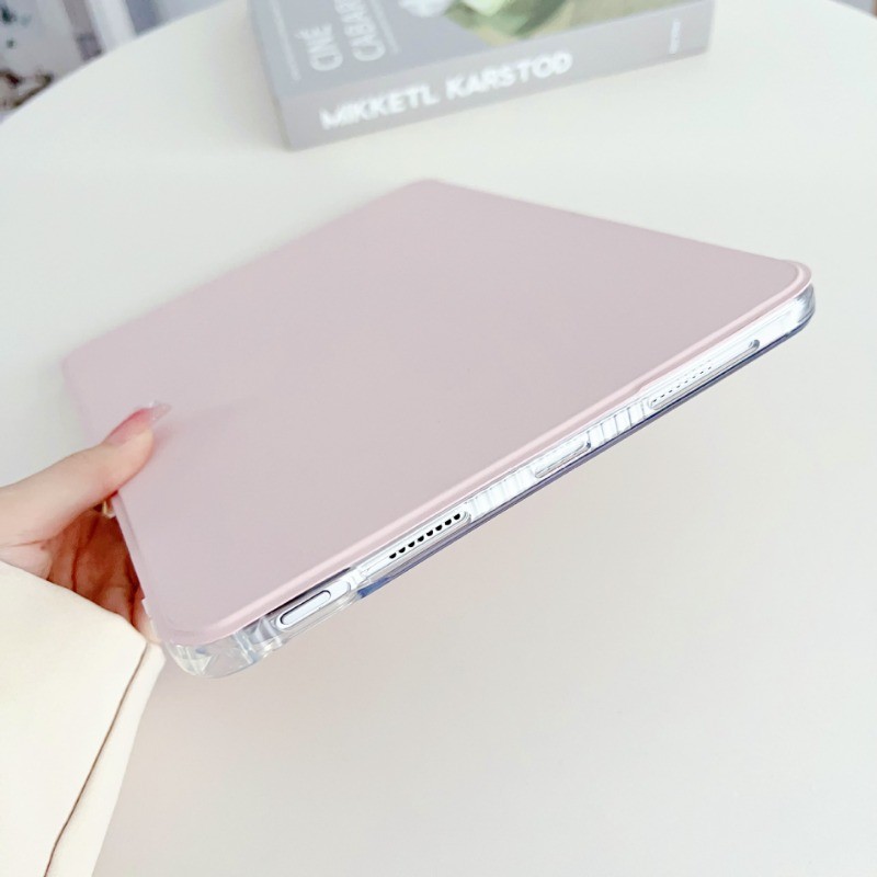 Capa rotação de 360 graus de Acrílico com suporte do lápis, COMPATIVEL iPad 10 7 8 AIR 11 5 4 3 PRO 11 A16 M2 M3 - EST