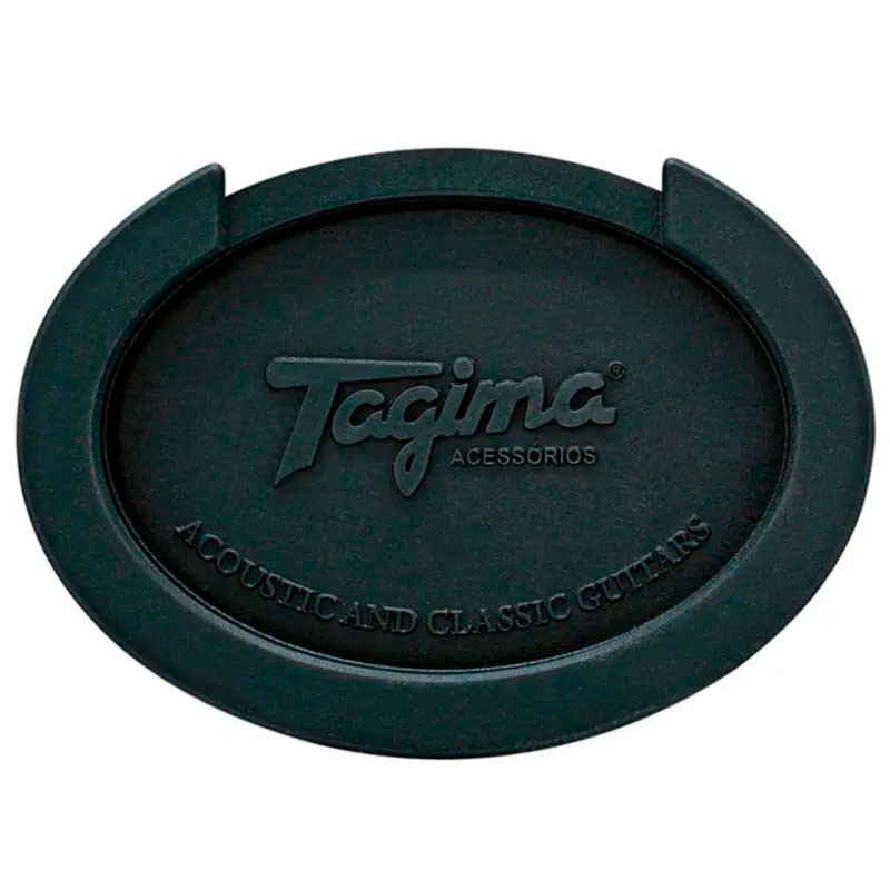 ANTI FEEDBACK PARA VIOLÃO AÇO / NYLON  BOCA OVAL COR PRETA TAF 1