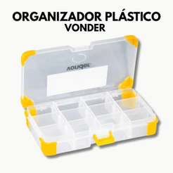 Organizador Plástico Vonder OPV60 Prático e Resistente Para Ferramentas e Peças Oferta Premium