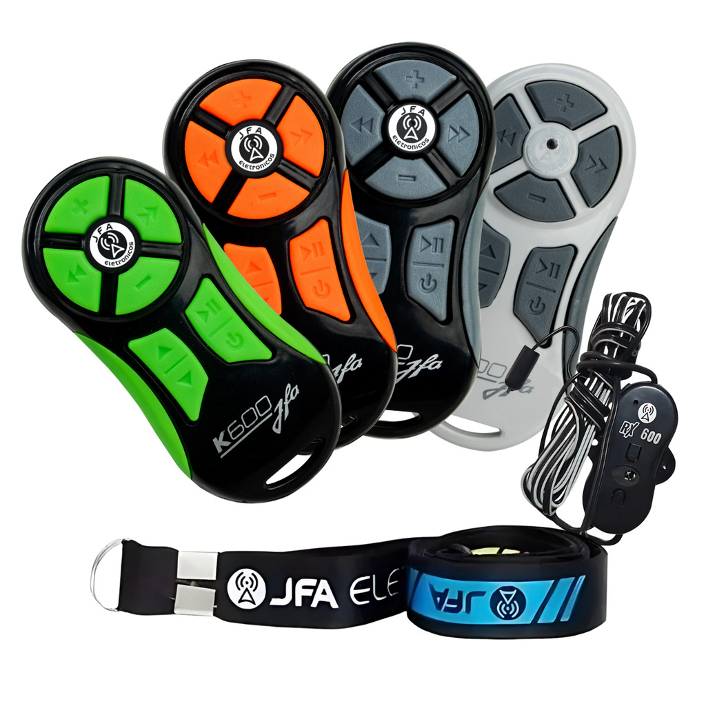 Kit 4 Controles Longa Distancia K600 Universal Jfa