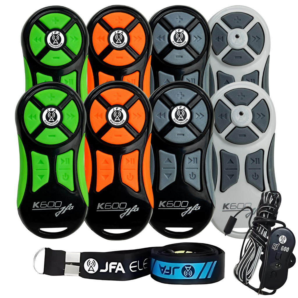 Kit 8 Controles Longa Distancia K600 Universal Jfa