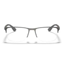Armação de Grau Ray-Ban Retangular Chumbo 0RX6335 2855 56