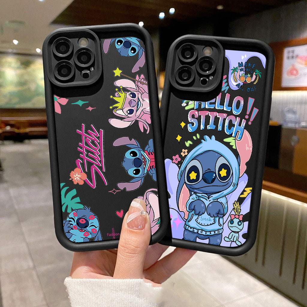 Capinha Capa Para Samsung Galaxy A03 A04E A10S A11 A20 A30S A50S M34 Ponto Dos Desenhos Animados Anti-Queda