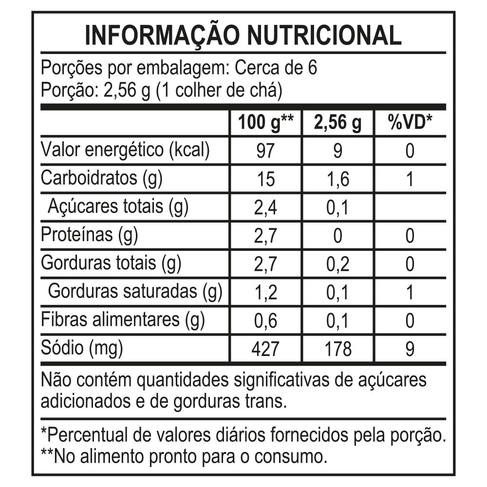 Detalhes do SAZÓN® Tempera e Transforma Sabor Alho e Cebola 16g