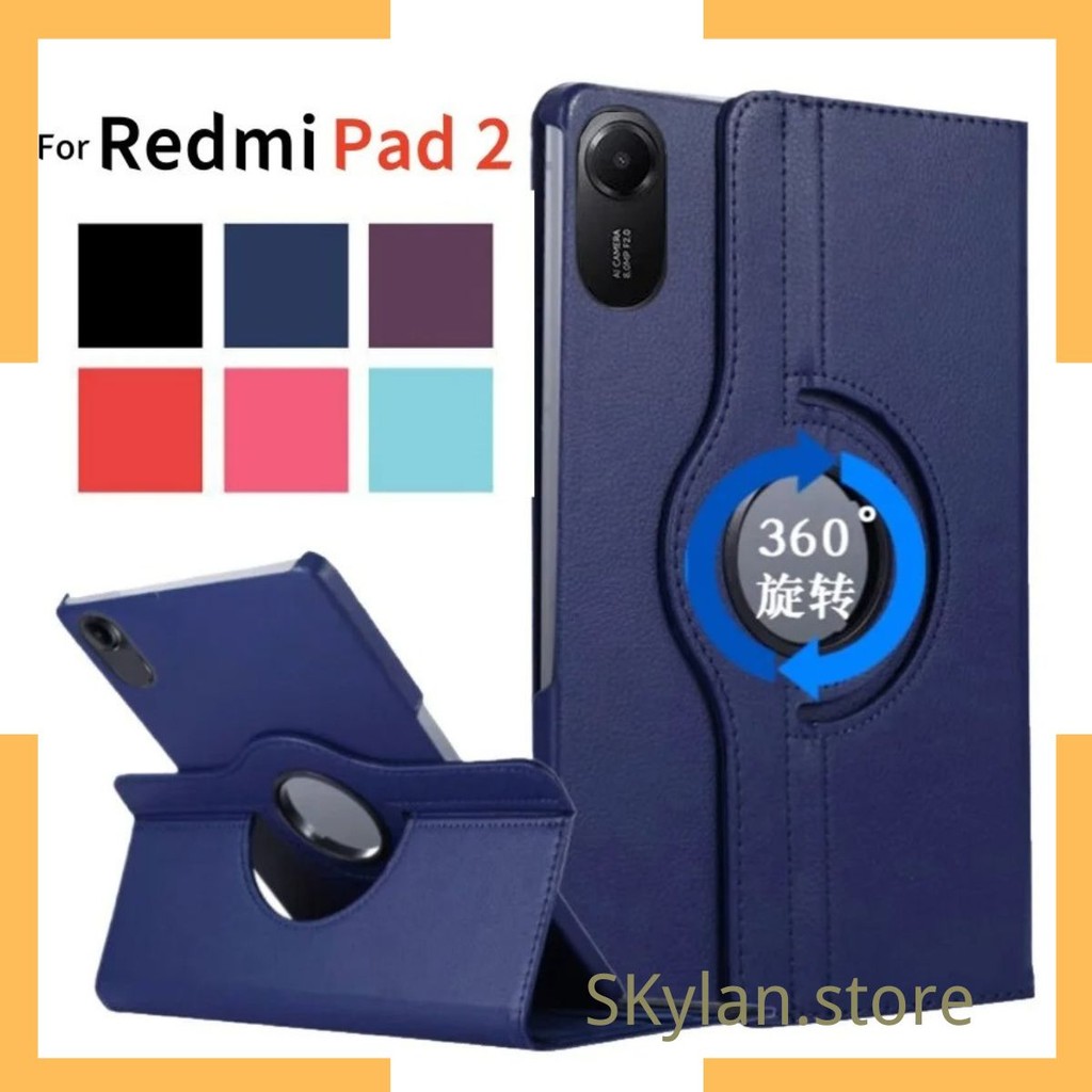 Capa Tablet couro sintetico compativel para Xiaomi, Capa para Redmi Pad 2, 11 ",