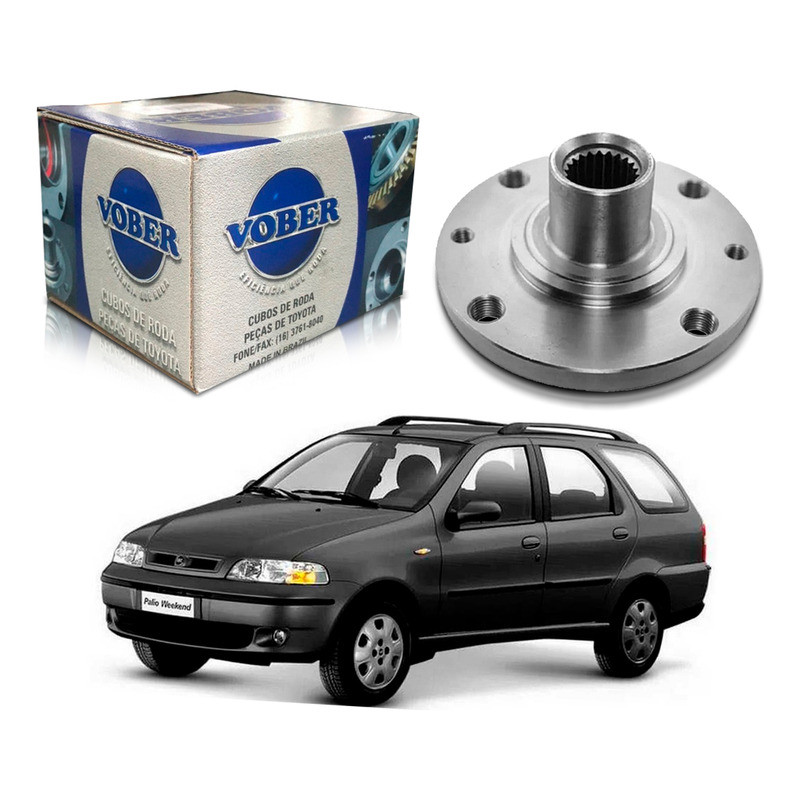 Cubo Roda Dianteiro Palio Weekend 1.0 1.3 2001 A 2004 em Oferta na Shopee