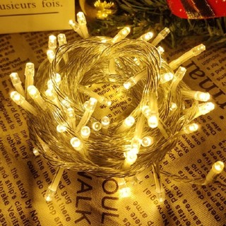 Pisca Pisca Luzes Natalinas Cordão 10 Metros 8 Função 110v 220v  Natal Forte Iluminação