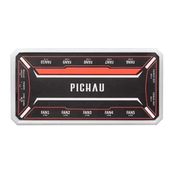 Controladora Pichau Feather X6, ARGB, 10 Portas, PG-FTX6-BK01