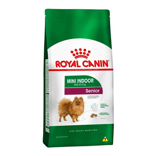Ração Royal Canin Mini Indoor Senior para Cães - 2,5kg
