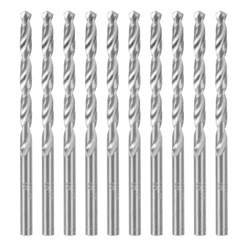 BROCA ACO RAPIDO STANDARD, PARA METAL, POLIDA, HASTE CILINDRICA, 4MM, 10PCS // MTX