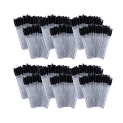 Escovinha PRETA com Glitter de Cilios e Sonbrancelha para Extensão e Alongameto - PRETA