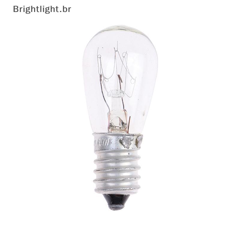 [brightlight.br] 1Pc 10/15/20/25W E14 Forno Lâmpada Halógena Geladeira Resistente A Altas Temperaturas Secador Seguro De