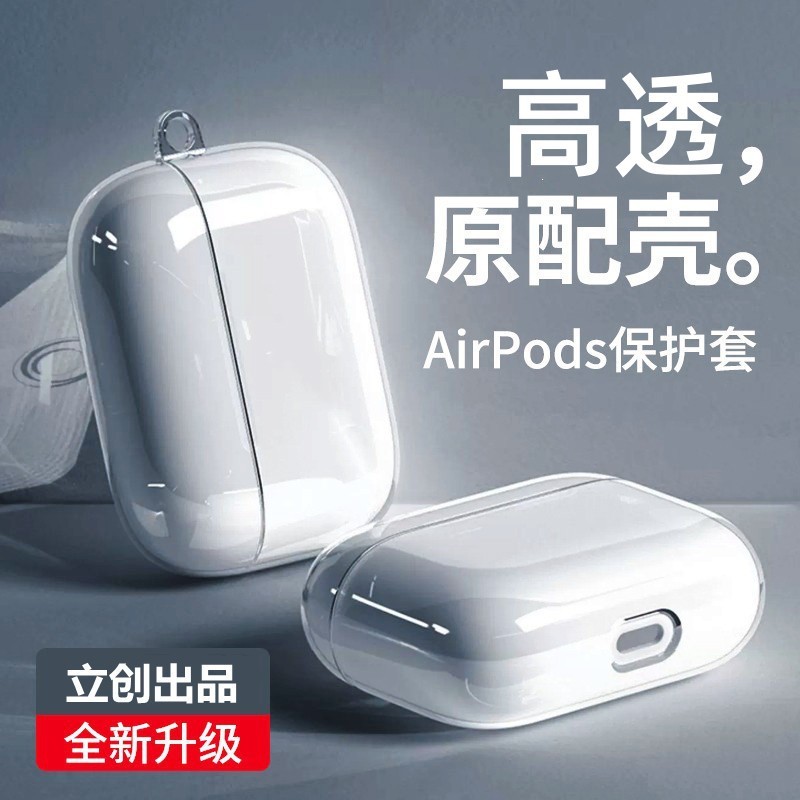 O material TPU é adequado para capas protetoras de Apple AirPods, capas de fones
