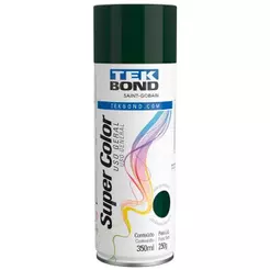 Tinta Spray Tekbond Uso Geral Verde Escuro 350ml
