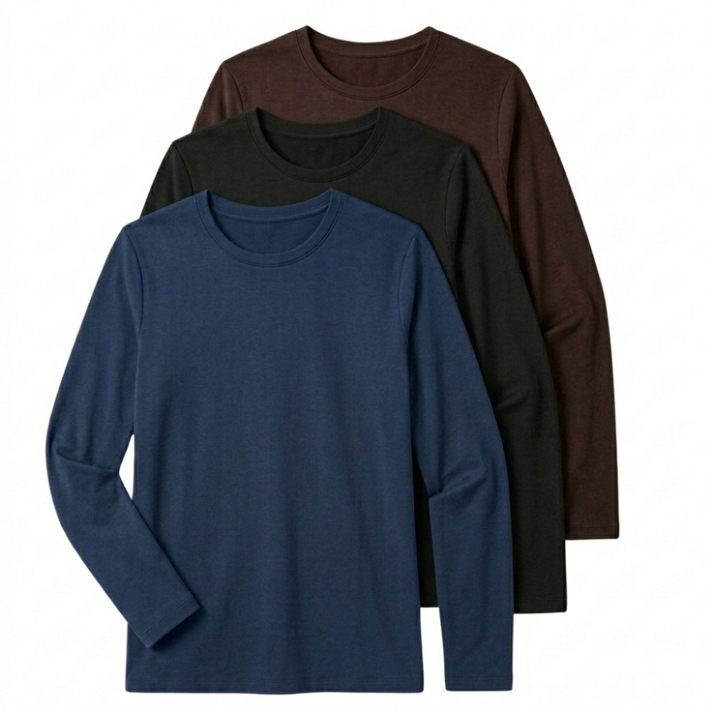 Kit 3 Camiseta Termica Feminina Inverno Segunda Pele Peluciada Proteção Bike Moto Academia Macia