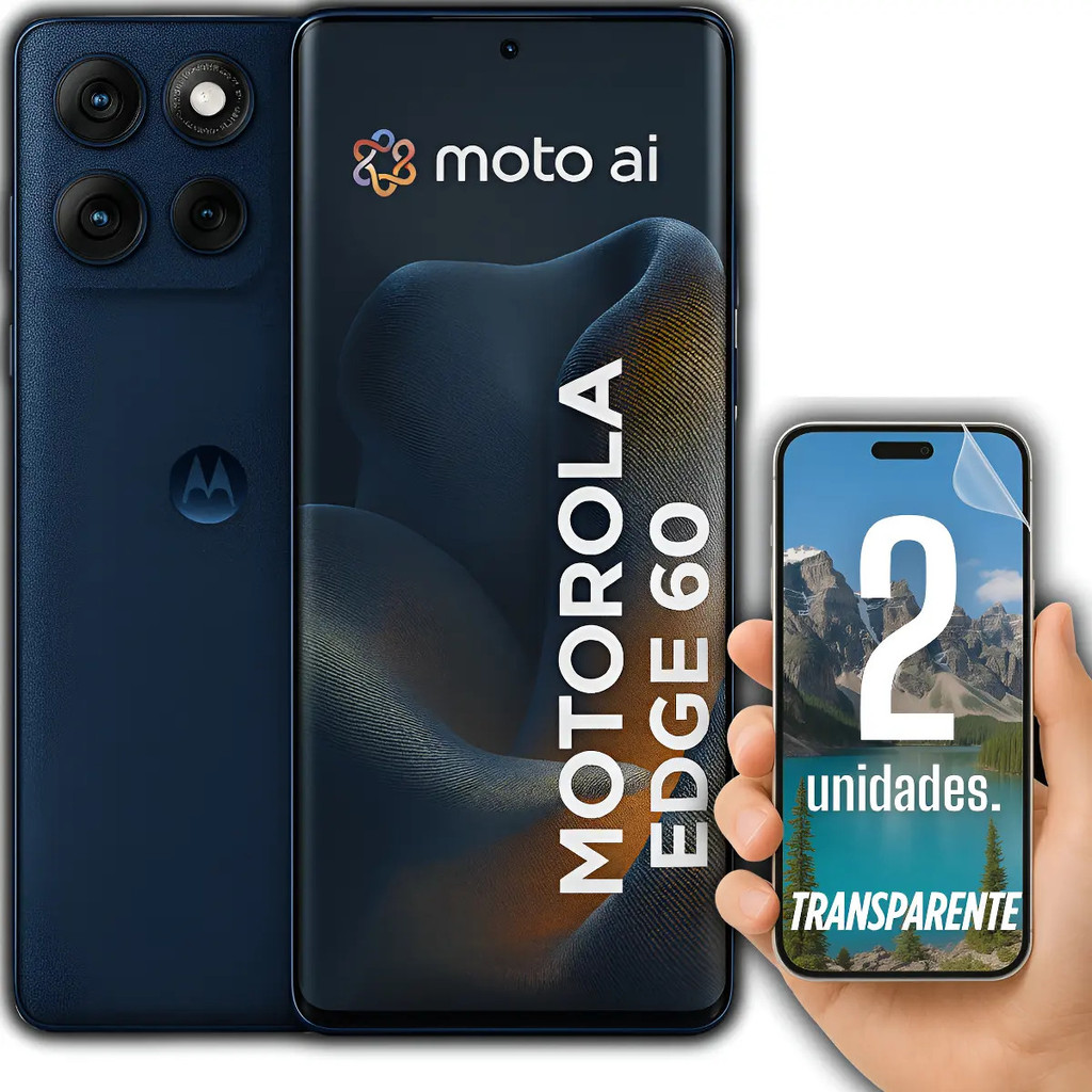 Película Nano Gel Para Motorola Edge 60 Tela Não Quebra