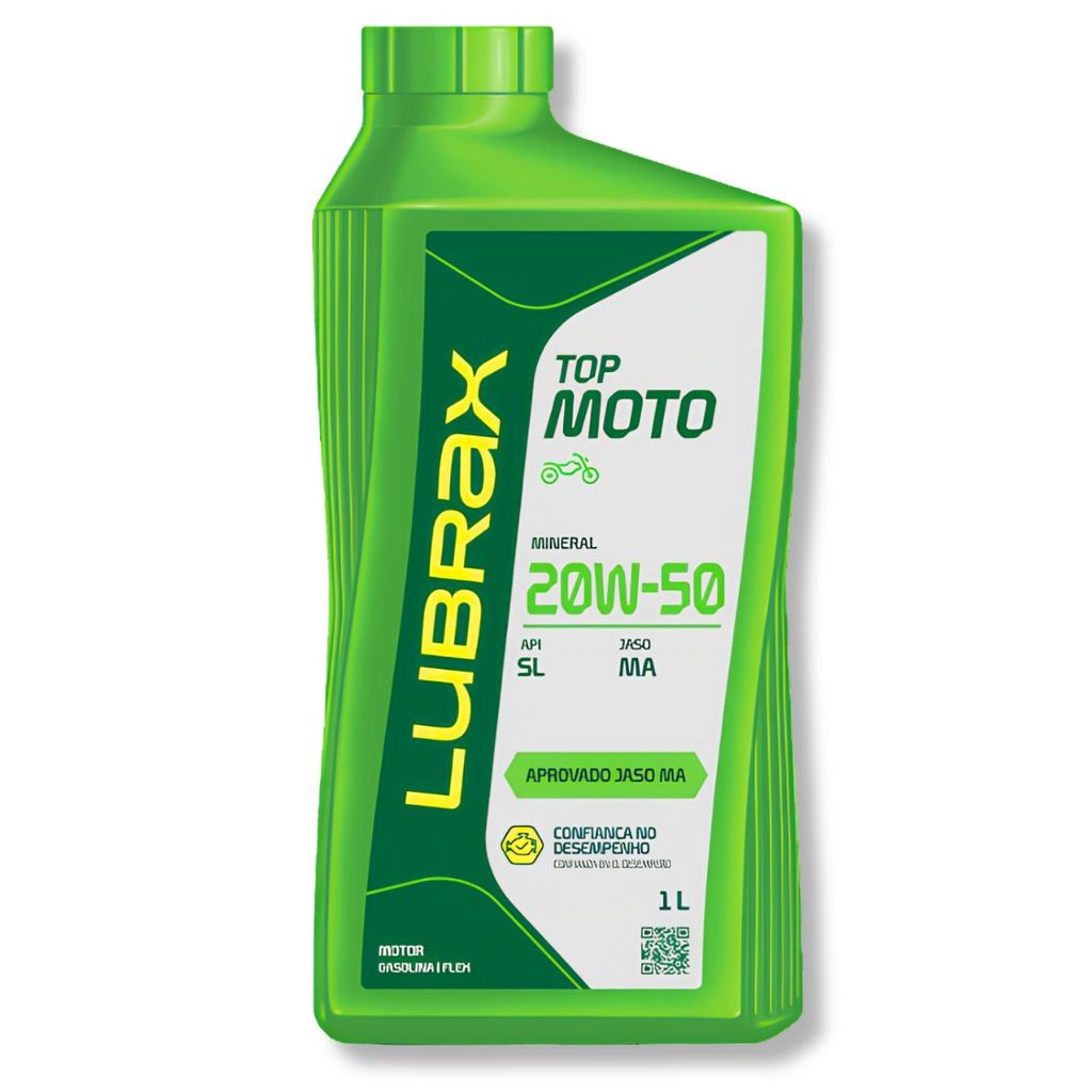 Óleo Lubrax Top Moto 20w50 Mineral 3 Litros — imagem 2 de 2