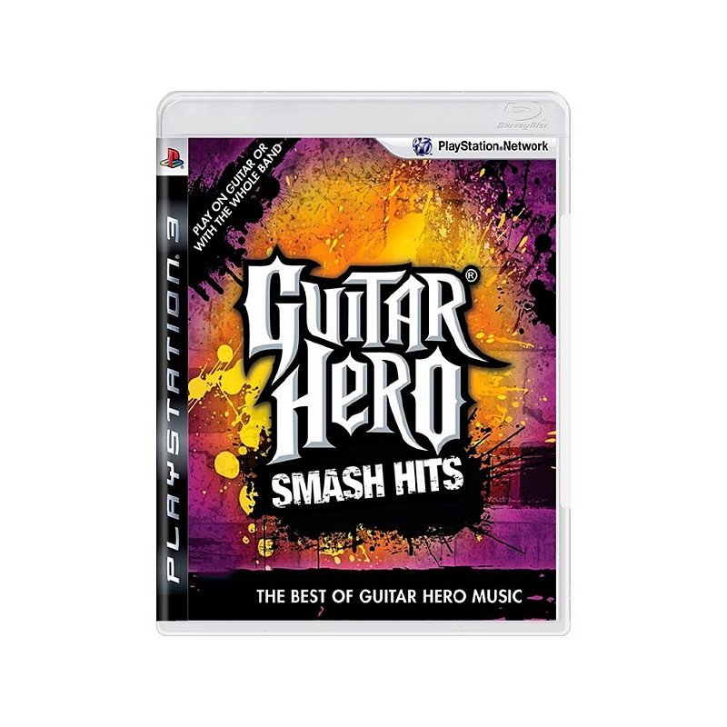 Jogo Guitar Hero Smash Hits - PS3 - Usado - Original