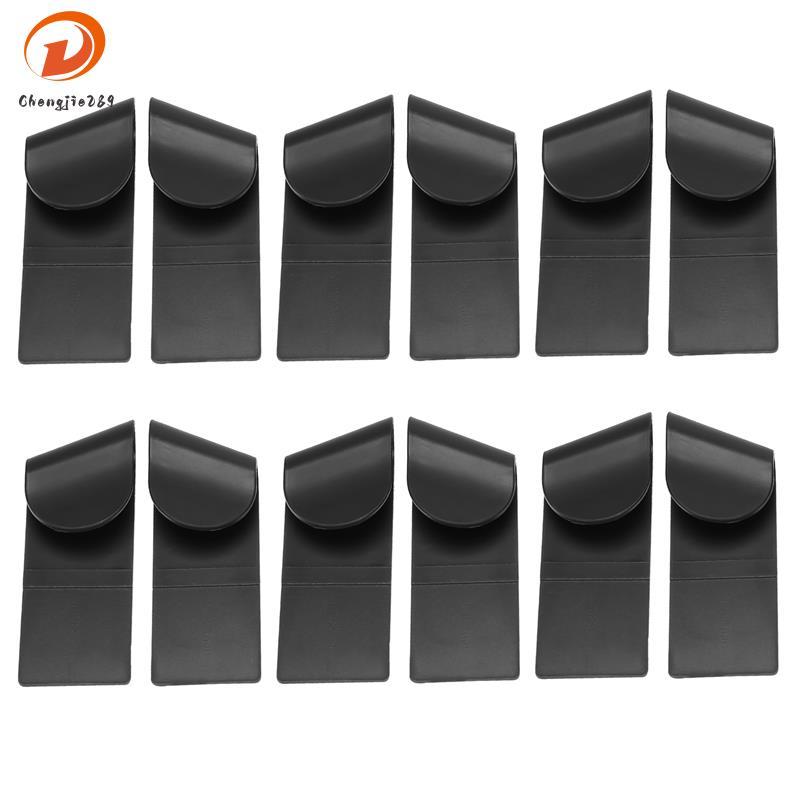 [Novo C] 12 Pçs Plástico Pote Pan Tampa Rack Clipe Fogão Capa Quadro Suporte Para Armazenar Tampas De Panela Pratos Orga
