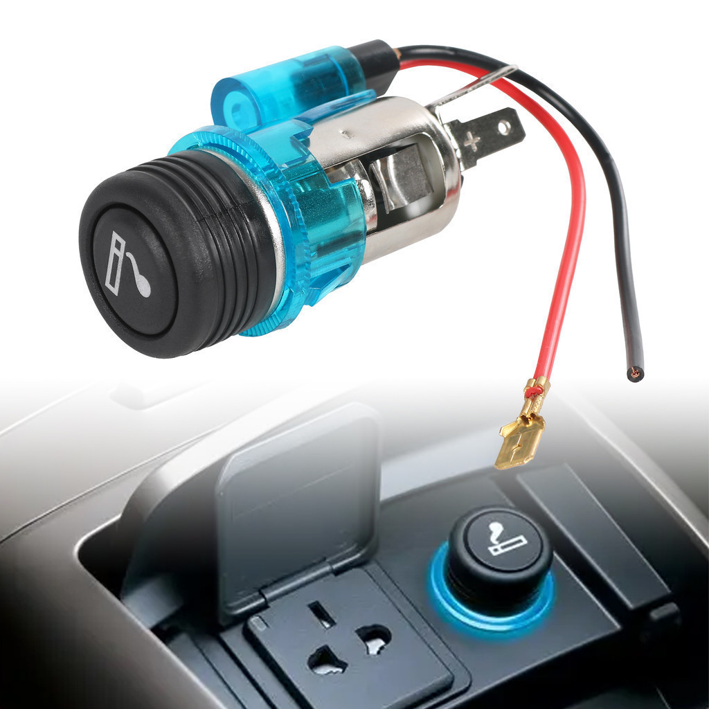 Acendedor 12v Veicular Tomada Acendedor de Carro Automotivo Universal