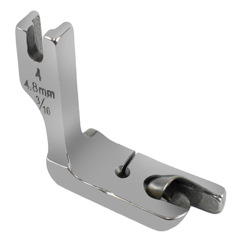 Calcador Bainha Enrolada Lenco Maquina Reta Industrial 4mm