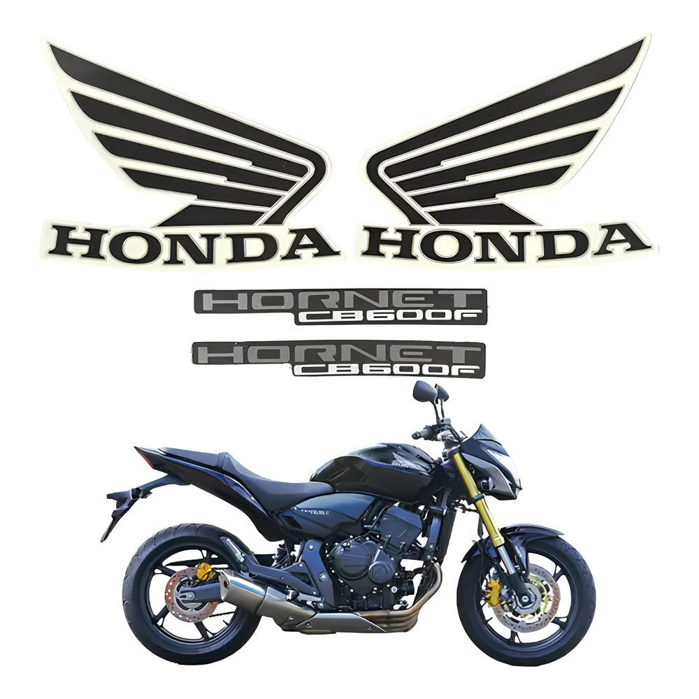 Jogo Adesivo Honda CB 600 Hornet 2006 Preto LBM