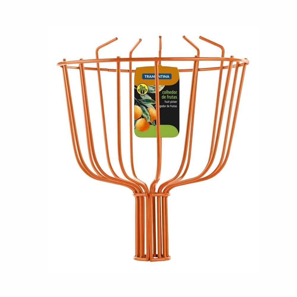 Colhedor Frutas Apanhador Grande 20cm Reforçado Tramontina