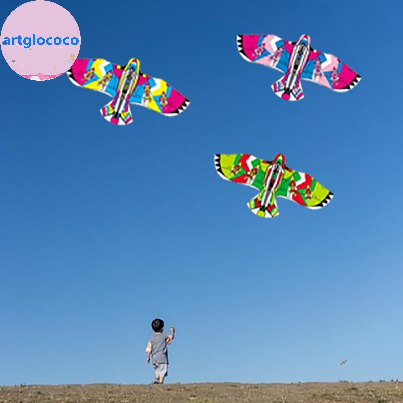 Artglococo 1.2m Águia Phoenix Kite Linha Grande Voando Pássaro Pipas Crianças Presente Viagens De Família Jardim Esporte