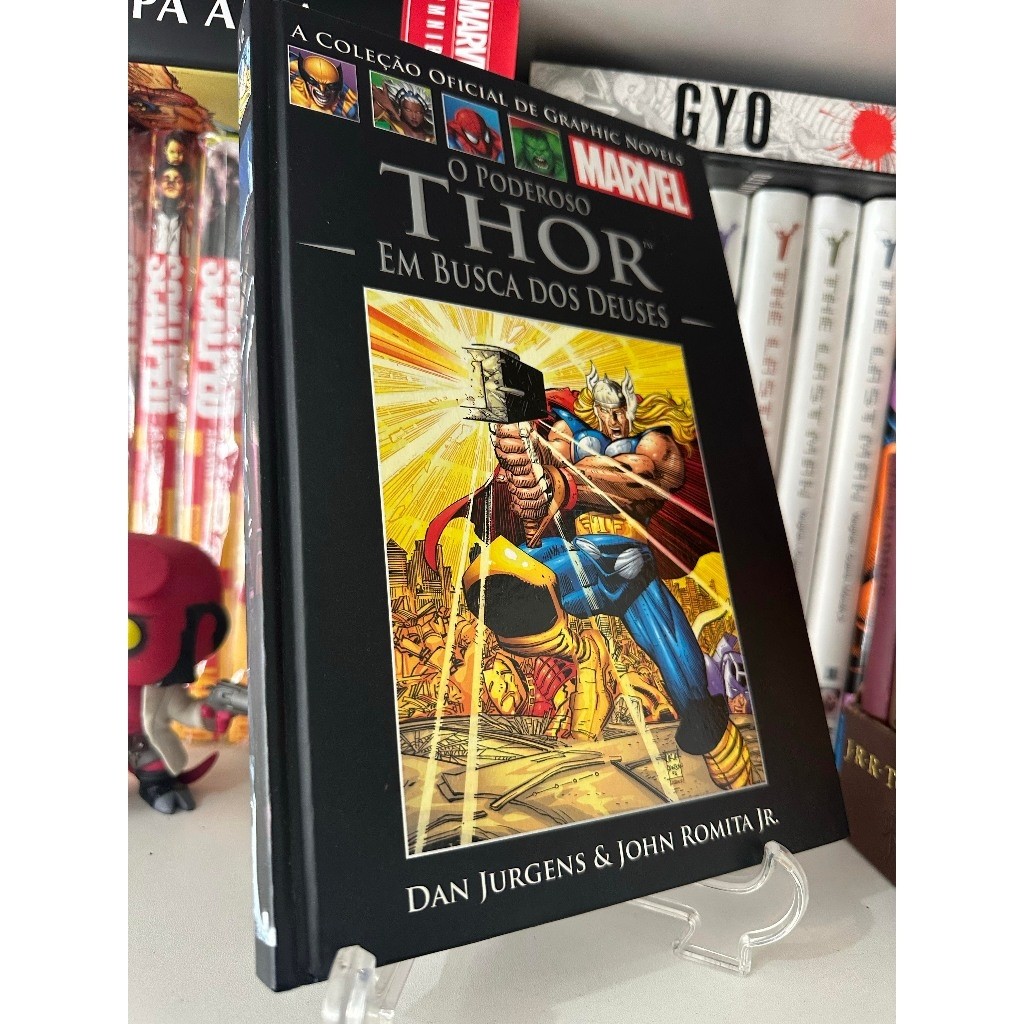 O PODEROSO THOR: EM BUSCA DOS DEUSES - VOL 16 autor DAN JURGENS E JOHN ROMITA JR