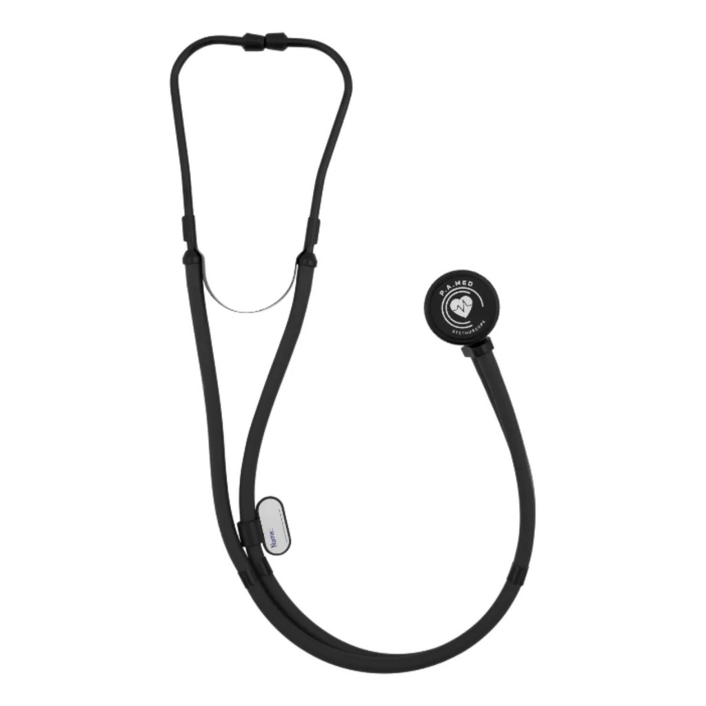 Estetoscópio Rappaport Black P.A. Med Alta Precisão Adulto Pediátrico Neonatal