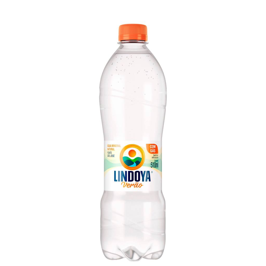 Água Mineral Lindoya Verão Com Gás 510ml
