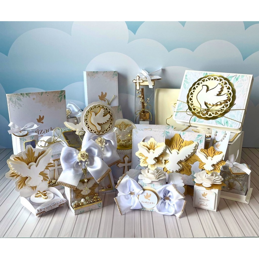 Kit Caixinhas Lembrancinha Personalizada Batizado Aniversário Festa Infantil
