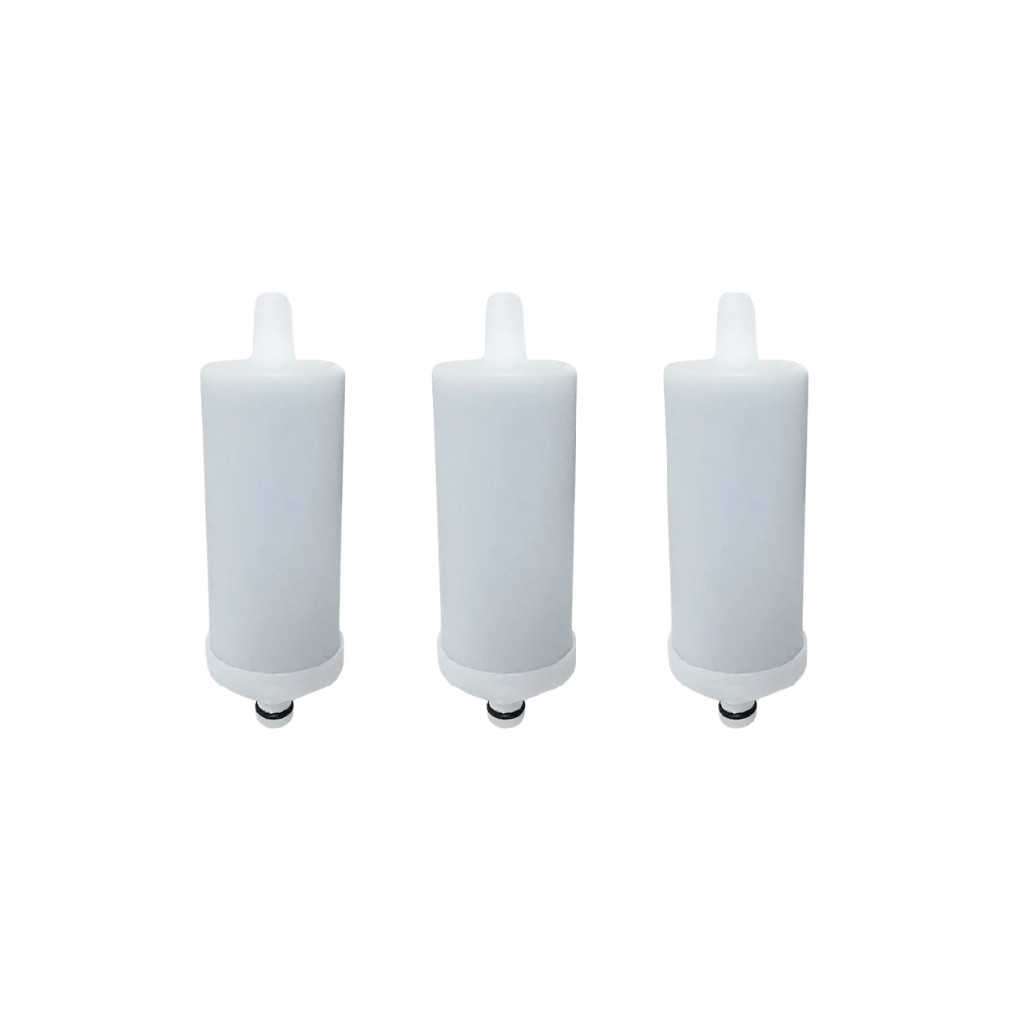 Kit 3 Velas Refil para Filtro com Carvão Ativado Pró-Saúde Torneira Filtro Purificador de Água